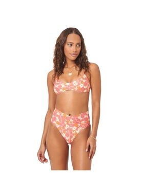 L Space Women’s High-Waist Floral Bikini Set